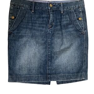 GAP Indigo Denim Skirt